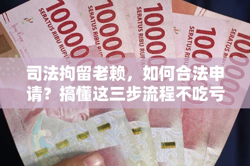 北京司法拘留老赖，如何合法申请？搞懂这三步流程不吃亏！