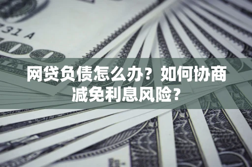 北京网贷负债怎么办？如何协商减免利息风险？
