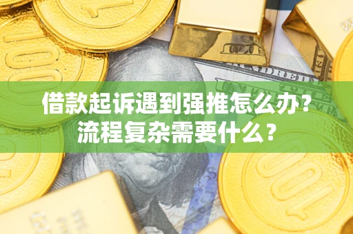 北京借款起诉遇到强推怎么办？流程复杂需要什么？