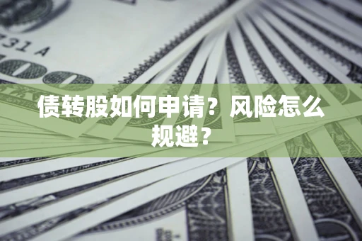 北京债转股如何申请？风险怎么规避？